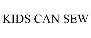 KIDS CAN SEW