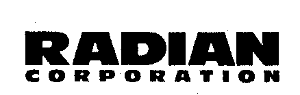 RADIAN CORPORATION