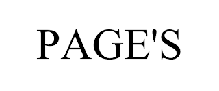 PAGE'S