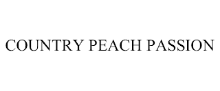 COUNTRY PEACH PASSION