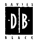 DB DAVIES BLACK