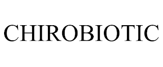 CHIROBIOTIC