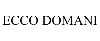 ECCO DOMANI