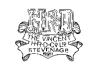 HRD THE VINCENT HRD CO LTD. STEVENAGE HERTS