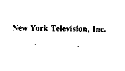 NEW YORK TELEVISION, INC.