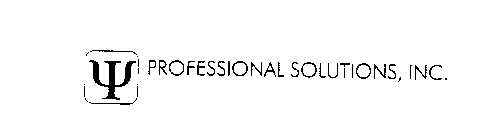 PROFESSIONAL SOLUTIONS, INC.