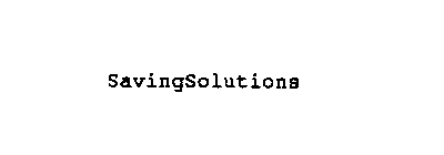 SAVINGSOLUTIONS