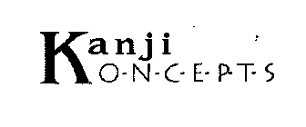 KANJI KO-N-C-E-P-T-S