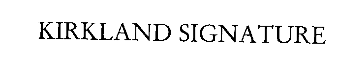 KIRKLAND SIGNATURE