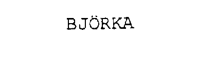 BJORKA