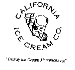 CALIFORNIA ICE CREAM CO. 