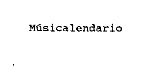 MUSICALENDARIO