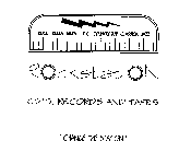 ROCK STATION CD'S RECORDS AND TAPES ROCK BLUES METAL C.C. COUNTRY RAP CLASSICAL JAZZ CHANGE THE STATION