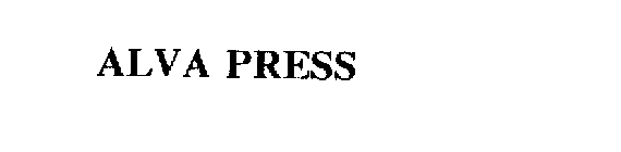 ALVA PRESS