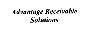 ADVANTAGE RECEIVABLE SOLUTIONS