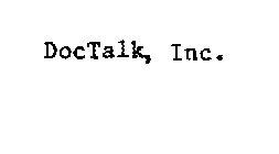 DOCTALK, INC.