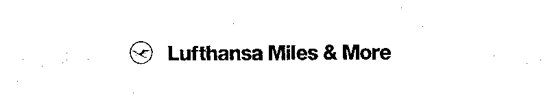 LUFTHANSA MILES & MORE