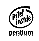 INTEL INSIDE PENTIUM PROCESSOR
