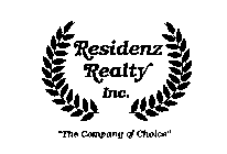 RESIDENZ REALTY INC. 