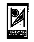 PA PRECISION ARTS ADVERTISING