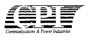 CPI COMMUNICATIONS & POWER INDUSTRIES