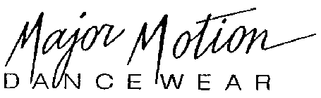 MAJOR MOTION DANCEWEAR