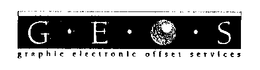 G E O S GRAPHIC ELECTRONIC OFFSET SERVICES