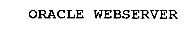 ORACLE WEBSERVER