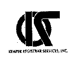 OK KEMPER REGISTRAR SERVICES, INC.