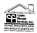 CF CYSTIC FIBROSIS SERVICES, INC. HOME INFUSION AND PHARMACY SERVICES