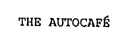 THE AUTOCAFE