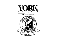 YORK COLLEGE OF PENNSYLVANIA