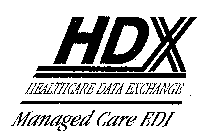 HDX HEALTHCARE DATA EXCHANGE MANAGED CARE EDI