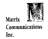 M MATRIX COMMUNICATIONS INC.