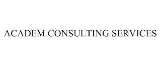 ACADEM CONSULTING SERVICES