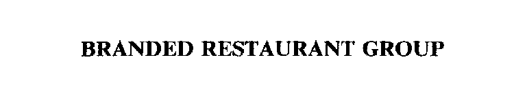 BRANDED RESTAURANT GROUP