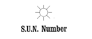 S.U.N. NUMBER