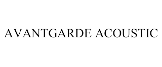 AVANTGARDE ACOUSTIC