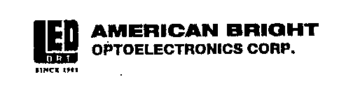 LED BRT SINCE 1981 AMERICAN BRIGHT OPTOELECTRONICS CORP.