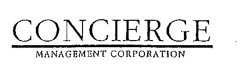 CONCIERGE MANAGEMENT CORPORATION