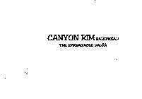 CANYON RIM SALSPREAD THE SPREADABLE SALSA