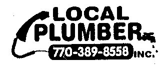 LOCAL PLUMBER 770-389-8558 INC.