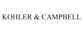 KOHLER & CAMPBELL