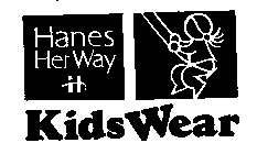 HANES HER WAY KIDS WEAR