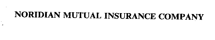 NORIDIAN MUTUAL INSURANCE COMPANY