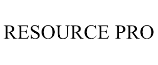 RESOURCE PRO