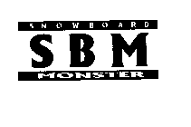 SNOWBOARD MONSTER SBM