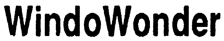 WINDOWONDER