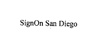 SIGNON SAN DIEGO