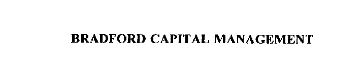 BRADFORD CAPITAL MANAGEMENT